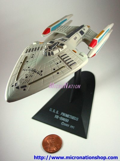 Furuta Star Trek Vol. 2 Mini U.S.S. Prometheus NX-59650