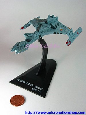 Furuta Star Trek Vol. 1 Mini Klingon Attack Cruiser