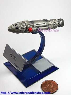 Furuta Star Trek Vol. 3 A4 Miniature Model Phoenix