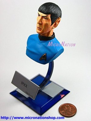 Furuta Star Trek Vol. 3 A5 Miniature Bust model Spock