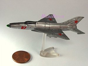 Furuta War Planes Miniature Model #30 Mikoyan-Gurevich MiG-21PF