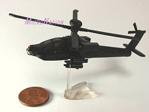Furuta War Planes Miniature Model #38 Boeing AH-64D Longbow Apache