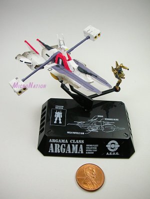 MegaHouse Cosmo Fleet Gundam 3 #2 AEUG Argama MSN-00100