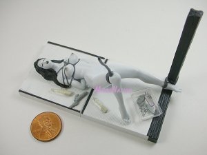 #BW01 Eropon Adult Figure Collection 2 Sexy SM Bondage Miniature Figure Black & White Version