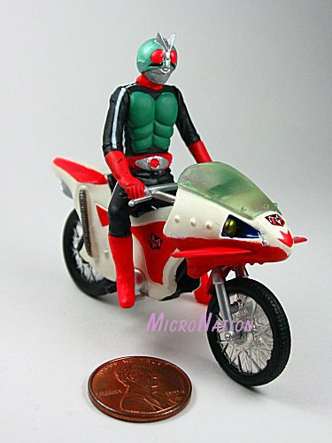 Bandai Rider Machines Chronicle Best Gashapon Figure - New Cyclone 2 (Kamen Rider Two)
