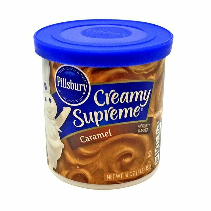 PILLSBURY Caramel FROSTING 16 OZ (453g) Carmel Icing 051500929377