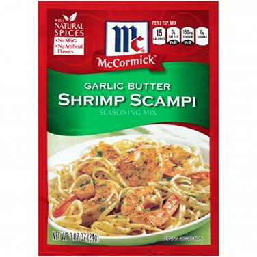 McCormick Shrimp Scampi Garlic Butter Shrimp Scampi Mix 0.87oz