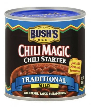 Bush's Best Chili Magic Traditional Canned Recipe Chili Magic - Mild - 15.5 Oz