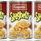 Campbell's Spaghetti 15.8 oz ( 3 Cans) Canned Pasta Campbells Spaghetti