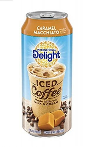 International Delight Iced coffee Caramel macchiato flavored 15 oz
