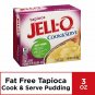 Jello Fat Free Tapioca Pudding & Pie Filling - 3 oz Cook & Serve