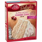 Betty Crocker Delights Super Moist Cherry Chip Cake Mix 15.25 oz