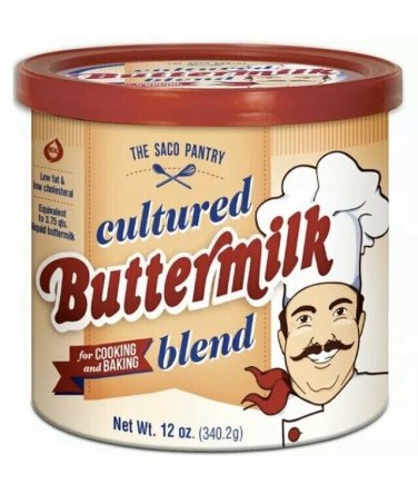 CULTURED BUTTERMILK BLEND, FOR COOKING & BAKING, NET WT 12 OZ Sano