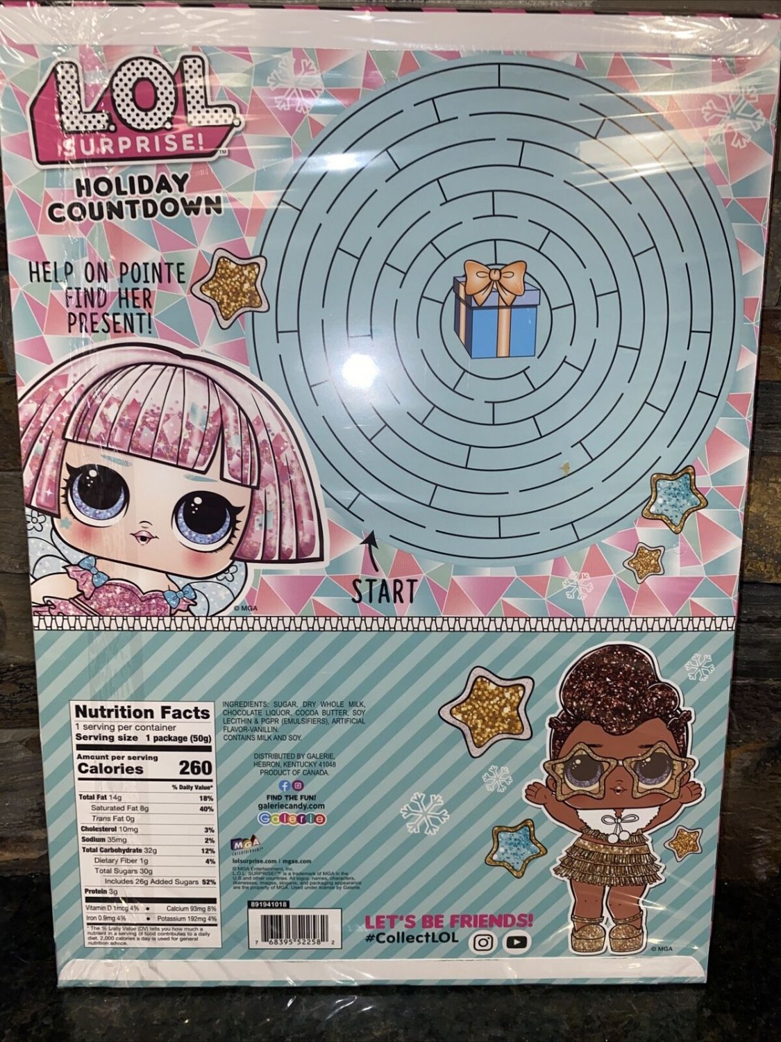 Advent Calendar LOL Surprise! Chocolate Advent Calendar FAST SHIP