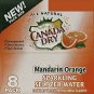 Canada Dry Mandarin Orange Sparkling Seltzer Water 12oz -NEW! 8pk