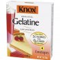 Knox Original Unflavored Gelatin 1oz Boxes, Pack of 12 (48 Packets)