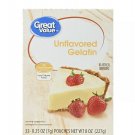 UNFLAVORED GELATIN - Great Value 32 pouches Compatible To Knox