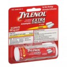TYLENOL Extra Strength 500 Mg ACETAMINOPHEN Pain Reliever Fever Travel Size