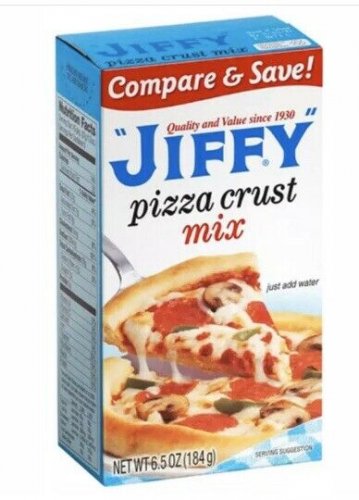 Jiffy PIZZA CRUST Mix 6.5oz (2 pack)