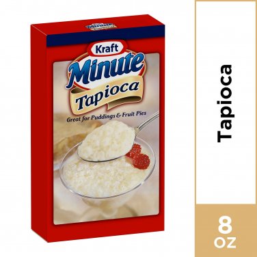 Kraft Minute Tapioca 8 oz Box Great For Puddings & Fruit Pies