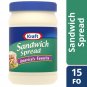 Kraft Sandwich Spread Relish- America's Favorite - 15 oz Relish Jar Mayonnaise