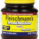 Fleischmann's Bread Machine Yeast, Also Ideal for All Rapid Rise Recipes, 4 oz 
