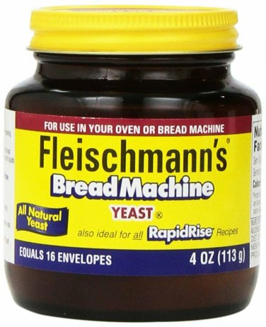 Fleischmann's Bread Machine Yeast, Also Ideal for All Rapid Rise Recipes, 4 oz&Acirc;&nbsp;