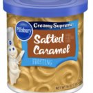 Pillsbury Caramel FROSTING - Case 16 OZ (453g)  Salted Carmel Icing 8 Tubs