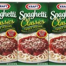 Kraft Spaghetti -  Kraft Foods Classics Tangy Italian Spaghetti 8 oz - 3 Boxes