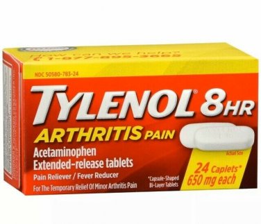 TYLENOL 8 Hour Arthritis Pain Tablets 24 ct