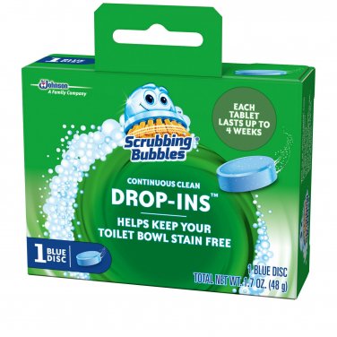 Scrubbing Bubbles VANISH DROP INS Bathroom Cleaner Tablets Repels Lime Scale