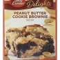 Peanut Butter Cookie Brownie Betty Crocker Delights Mix Bar Mix 17.2 Ounce