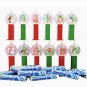 Pez Candy Twelve Days of Christmas Ornaments Mini Dispensers with 12 Rolls Candy