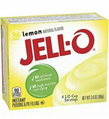 Jell-O Lemon Instant Pudding Dessert Mix