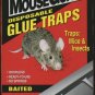 MOUSE GUARD GLUE TRAPS 12 Traps INSECTICIDE FREE BAITED - Compare To Tomcat