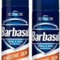 Barbasol Thick - Rich Shaving Cream, Sensitive Skin 2 oz (Pack of 2)