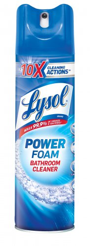 Lysol Power Foam Bathroom Cleaner 24 oz Can
