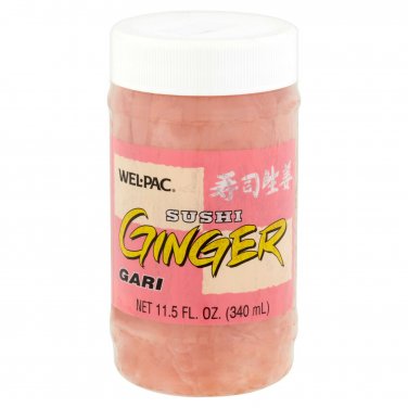 Sushi Ginger, Pickled, 11.5 oz Jar Wel-pac