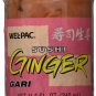 Sushi Ginger, Pickled, 11.5 oz Jar Wel-pac