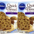 Pillsbury Date Quick Bread & Muffin Mix 16.6 oz  - 2 Boxes