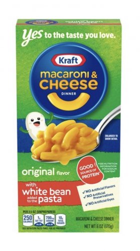 Kraft Mac and Cheese with White Bean Pasta - 6oz