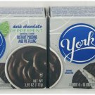York Dark Chocolate Peppermint Pudding & Pie Filling Mix 3.95 oz ( 2 Boxes )