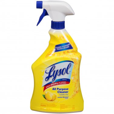 Lysol Lemon Breeze Scented All Purpose Cleaner & Disinfectant Spray - 32oz
