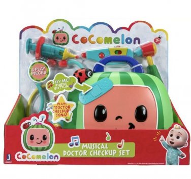 Cocomelon Musical Doctor Checkup Set Playset Coco Mellon