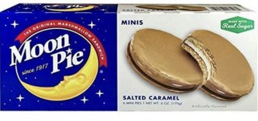 Moon Pie Salted Caramel The Original Marshmallow Sandwich Salted Caramel Minis
