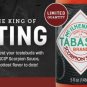 Tabasco Scorpion Pepper Limited Small Batch Hot Sauce 20x Hottest Ones Ever 5oz