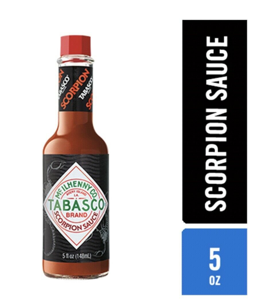 Tabasco Scorpion Pepper Limited Small Batch Hot Sauce X Hottest Ones