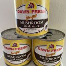 Giorgio Dawn Fresh Mushroom Steak Sauce, (3) 6-Ounce