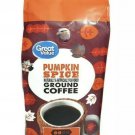 Pumpkin Spice Coffee.Medium Roast Ground Coffee 16oz/454g Sealed  - 8/2022