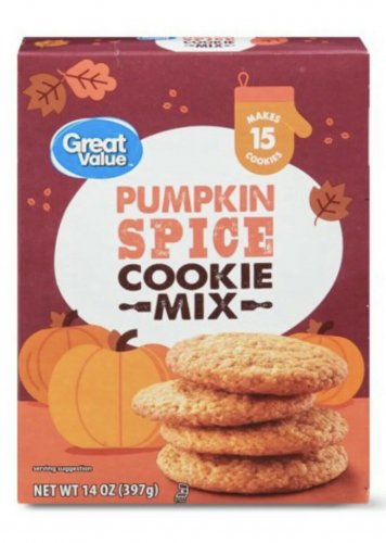 Pumpkin Spice Cookie Mix! Great Value Fall Limited Edition Special
